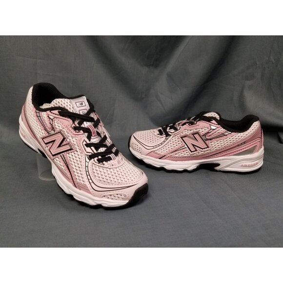 New Balance Girls 740 Sneakers PZ740DK Mesh White Pink Size 13 NEW IN BOX! - Picture 1 of 11